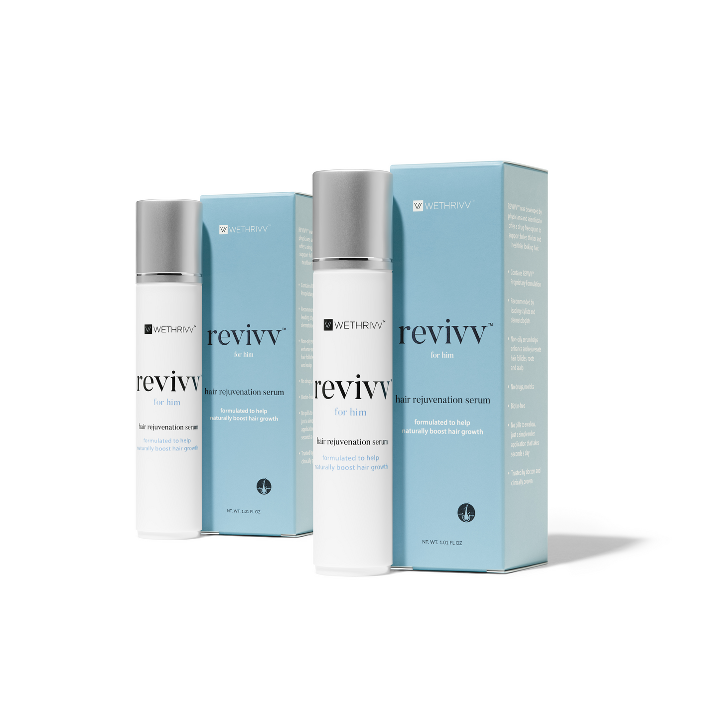 Revivv For Him 3 Month Hair Rejuvenation Serum